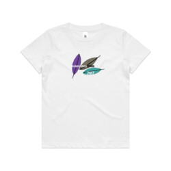 RSS Colour Feathers - Kids Youth T shirt