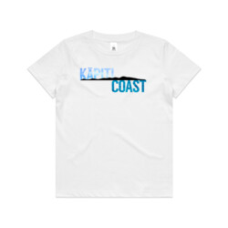 Kapiti Coast Island Textured - Kids Youth T shirt