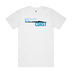 Kapiti Coast Island Textured - Mens Block T shirt