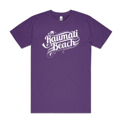 Raumati Bch - Ornate - Mens Block T shirt
