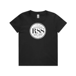 RSS White Circle - Kids Youth T shirt