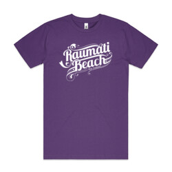 Raumati Bch - Ornate - Mens Block T shirt